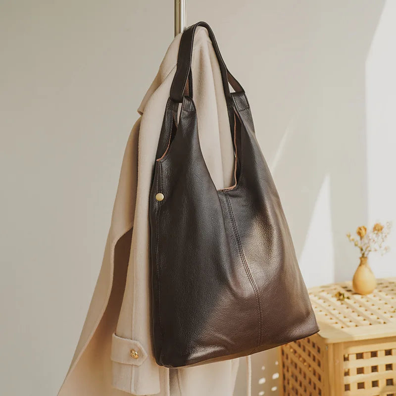 Black leather crossbody mini bag for stylish everyday use