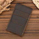 Leather Watch Case with Three Round Buckles for Convenient Travel Storage - VacationGrabs