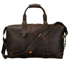 Fashion Leather Men’s Travel Duffle Bag Weekender - VacationGrabs
