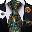 Silk Tie Sets for Men - Daring Patterns - VacationGrabs