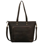 Luxury Designer Women’s Leather Shoulder Bag Laptop Crossbody Tote - VacationGrabs