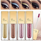 Waterproof Liquid Glitter Eyeshadow, Metallic Gel Cream