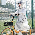 Adult Hooded Raincoat Outdoor Rainwear Transparent - VacationGrabs