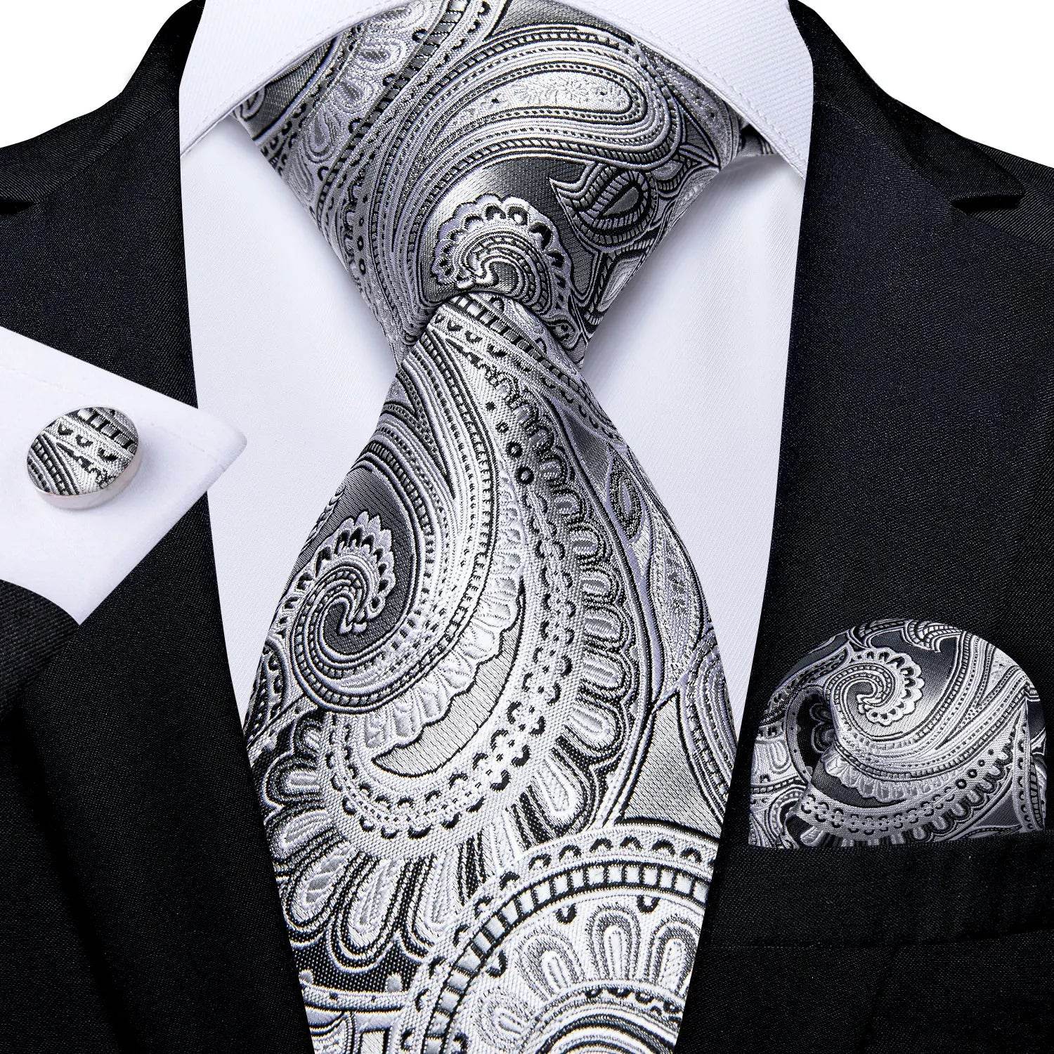 Striking Silk Tie Sets for Men - VacationGrabs