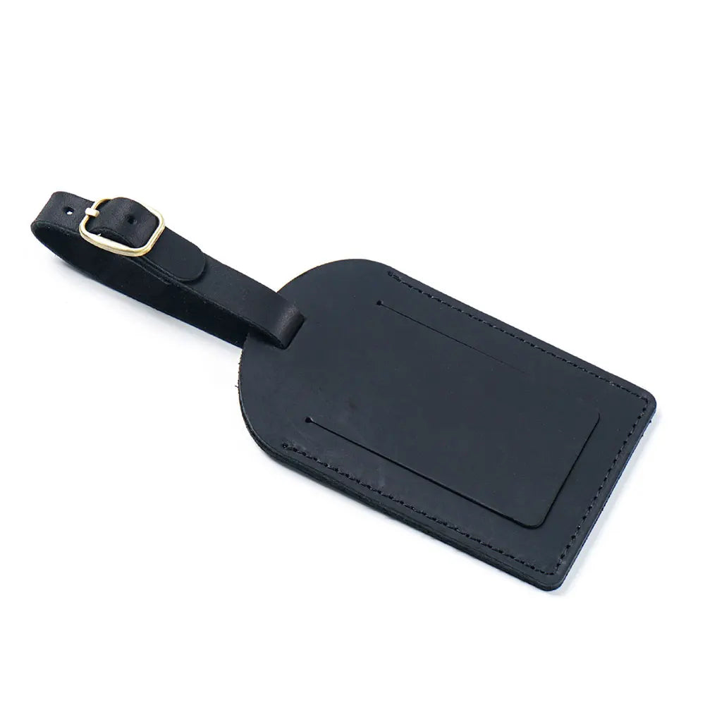 Personalized Leather Luggage Tags Boarding Pass