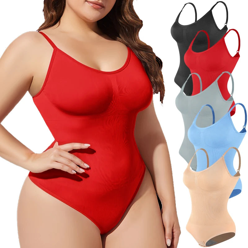 Women's Seamless Bodysuit Shaper - Tummy Control Corset