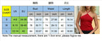 VacationGrabs Women Halter Neck Knit Tank Top with Gold Metal Buckle Slim Fit Sleeveless Crop Top Y2K Summer Casual Party Wear