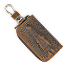 Alligator Pattern Leather Key Wallet for Car Keys Genuine Leather Key Case - VacationGrabs