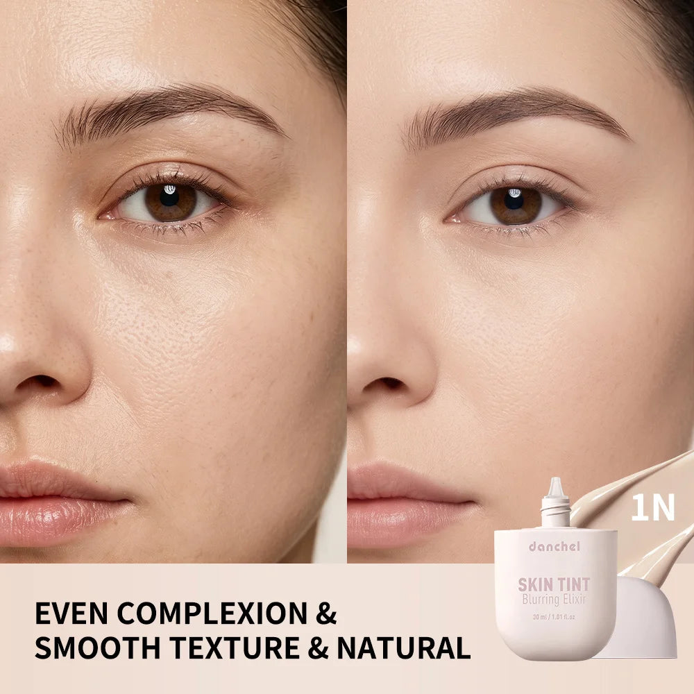 Blurring Skin Tint Foundation, Lightweight & Hydrating