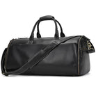 Fashion Leather Duffel Bag – Folding Bag for Suits and Travel - VacationGrabs