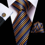 Multicolor Paisley 100% Silk Tie Sets for Men - VacationGrabs