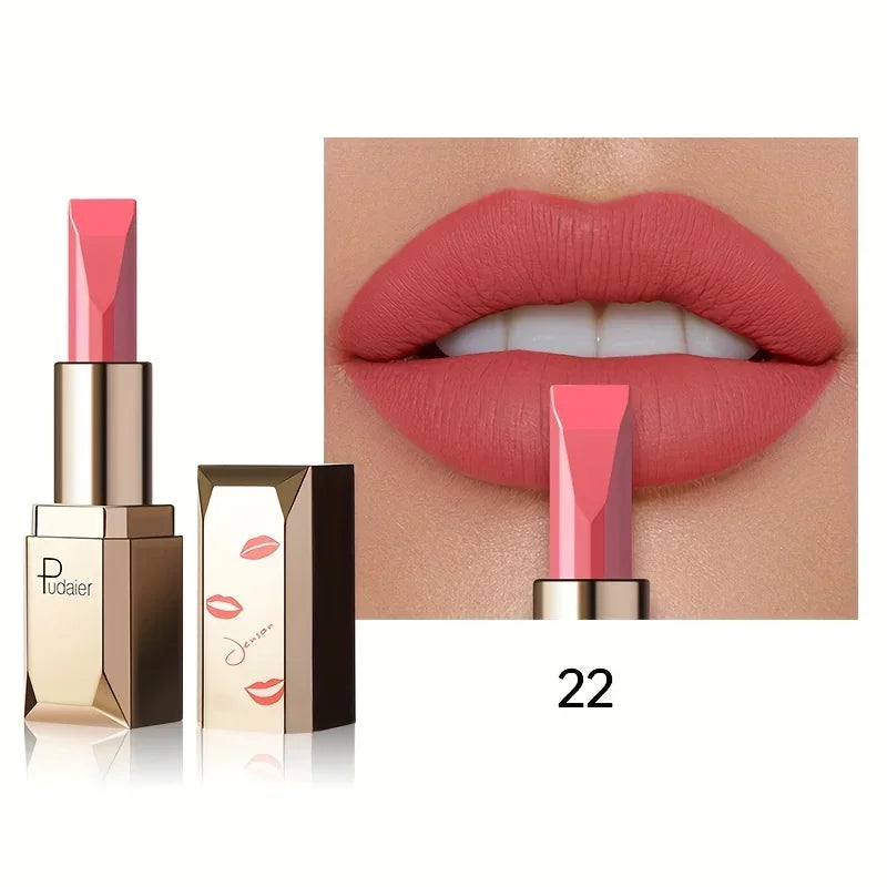 Pudaier Matte Lipstick MAC for Women - Long-Lasting Color