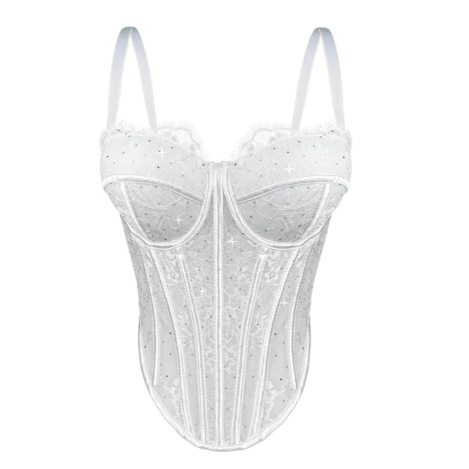 VacationGrabs Alluring Clubwear Bustier Shirt with