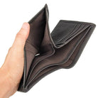 Men’s Leather Bifold Wallet for Cards Multi-slot Cash Clip - VacationGrabs