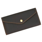 Genuine Leather Clutch Purse for Women & Men Retro Fashion Envelope Bag - VacationGrabs