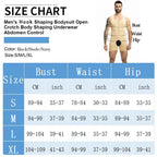 Men's Sleeveless Compression Bodysuit - Tummy Control Shaper