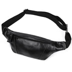 Leather Sling Bag for Outdoor Travel Men’s Chest Pack - VacationGrabs