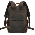 Leather Backpack for Camera DSLR Travel Bag for Men and Women - VacationGrabs