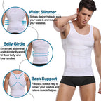 Men's Slimming Compression Tank Top, Tummy Control Vest
