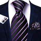 Multicolor Paisley 100% Silk Tie Sets for Men - VacationGrabs