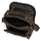 Leather Shoulder Crossbody Bag – Men's Sling Messenger - VacationGrabs