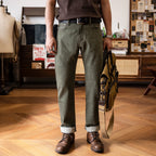 Red Tornado Mens Heavy Weight Indigo Selvage Washed Pants Sanforized Thick Raw Denim Jean