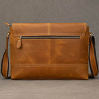 High-Quality Genuine Leather Shoulder Bag Men’s Work Messenger - VacationGrabs
