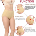 Padded Butt Lifter Shaping Panties for Women, Firm Control