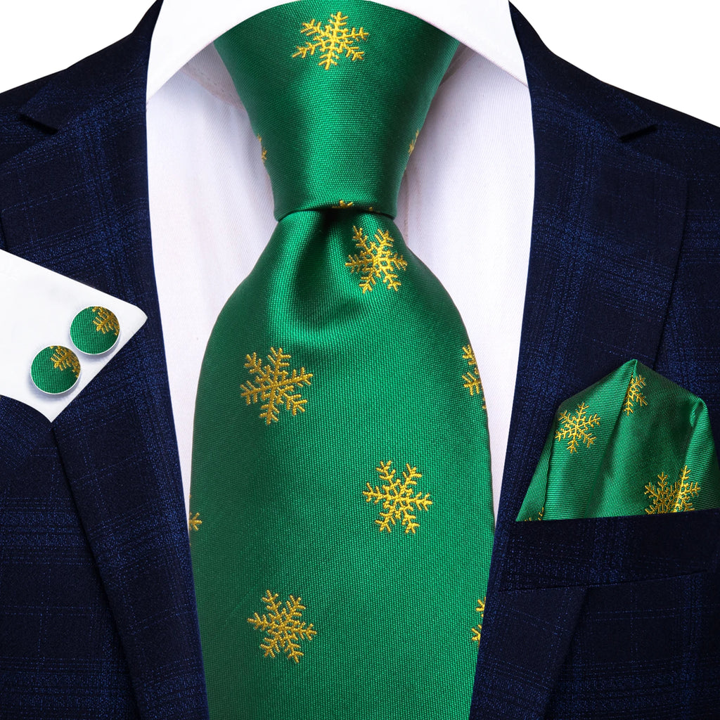 Dark Green Three Piece Ties - Patterned and Textured Designs