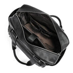 Men's Business Briefcase Leather Travel Tote Bag - VacationGrabs