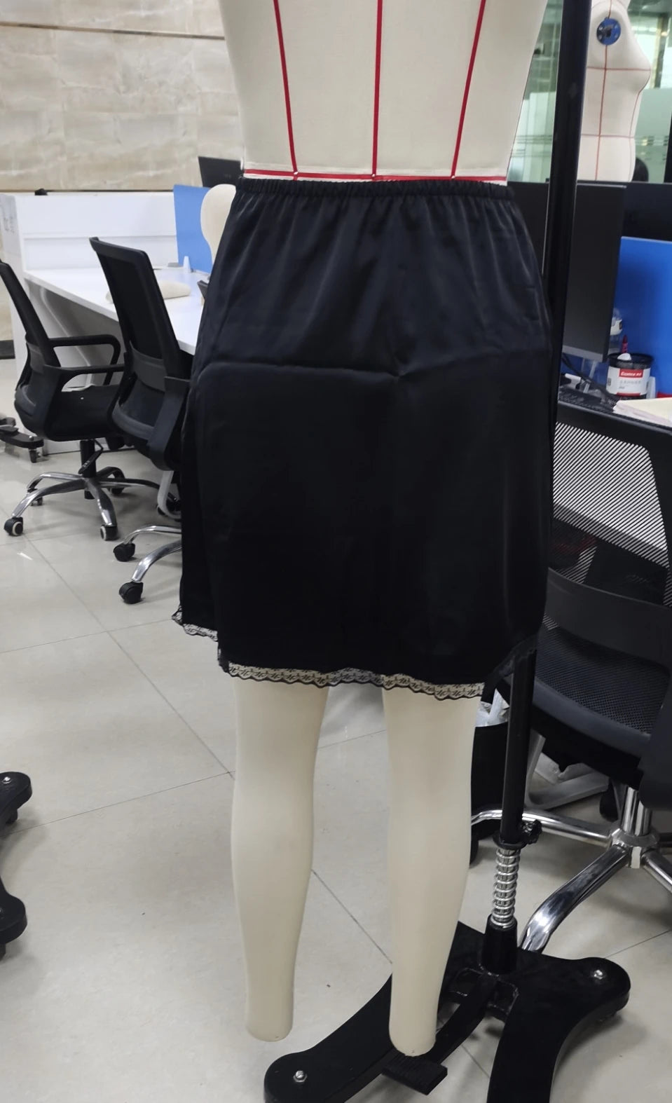 VacationGrabs Women Sexy High Waist Satin Mini Skirt White Red Chic Streetwear Summer Elastic Waist Slim Skirt Hot Girls Casual Simple