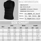Men's High Neck Tummy Control Compression Tank Top