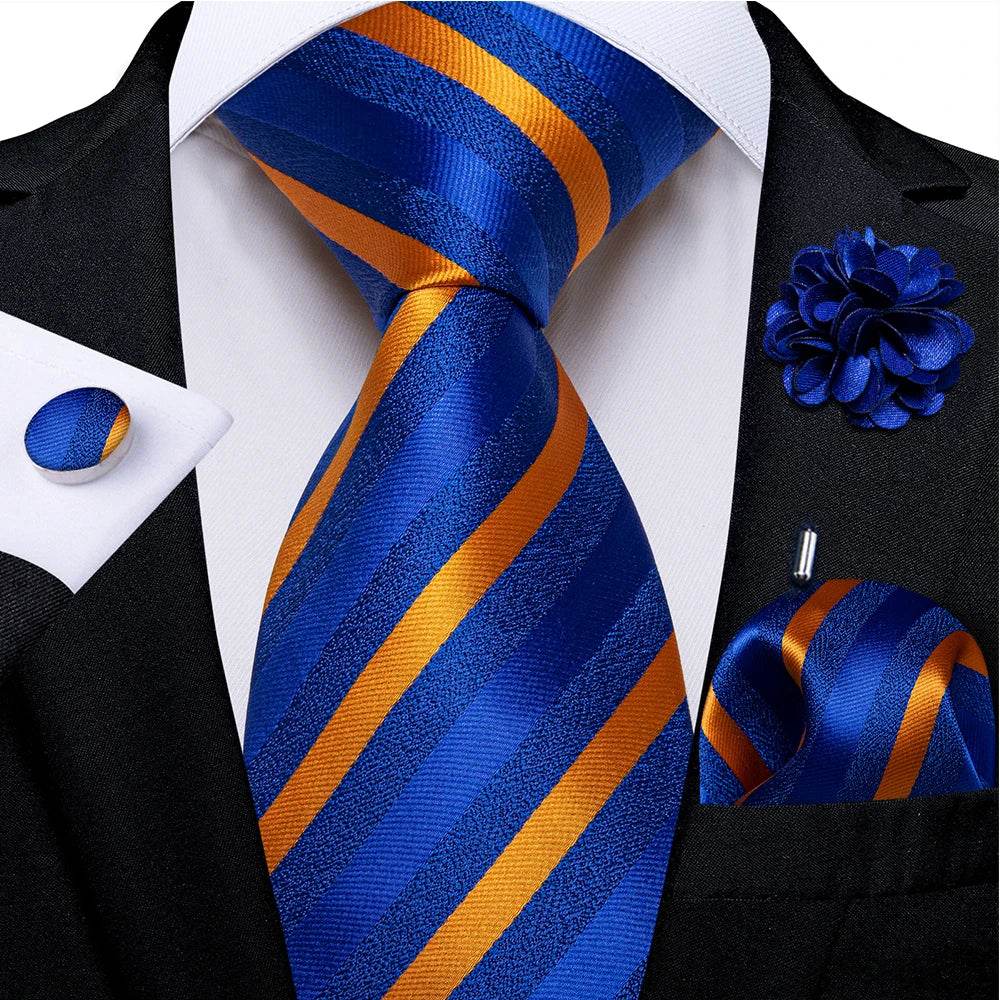 Silk Tie Sets for Men - Daring Patterns - VacationGrabs