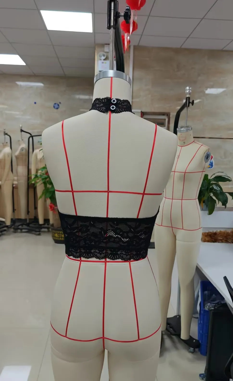 VacationGrabs Sexy Lace Halter Neck Tank Top Women Sleeveless Backless Slim Fit Crop Tops Vest Lady Party Club Jacquard Short Tops