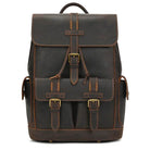 Leather Backpack for Camera DSLR Travel Bag for Men and Women - VacationGrabs