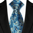Luxury Floral Paisley Tie Set for Men - VacationGrabs