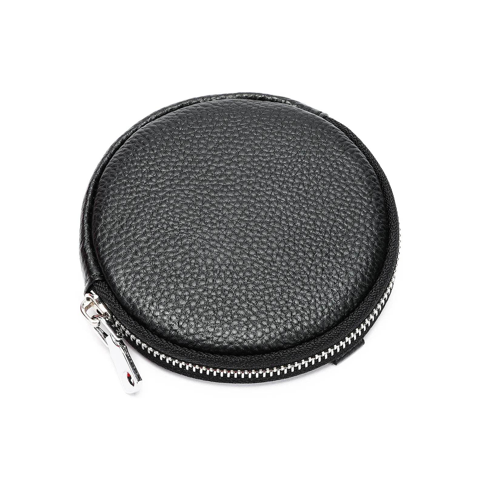 Retro Genuine Leather Keychain Key Case Bag Holder for Men - VacationGrabs