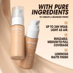 Waterproof Moisturizing Cream Foundation & Concealer, 40g