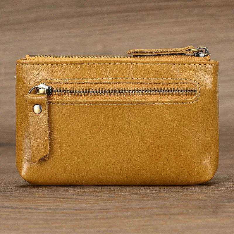 Hot Sale Genuine Leather Credit Card Short Wallet for Men & Women - VacationGrabs