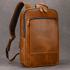 Unique Designer Leather Beetle Style Backpack for Men and Women - VacationGrabs