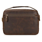 Genuine Leather Shoulder Bag – Retro Men's Crossbody with Handle - VacationGrabs