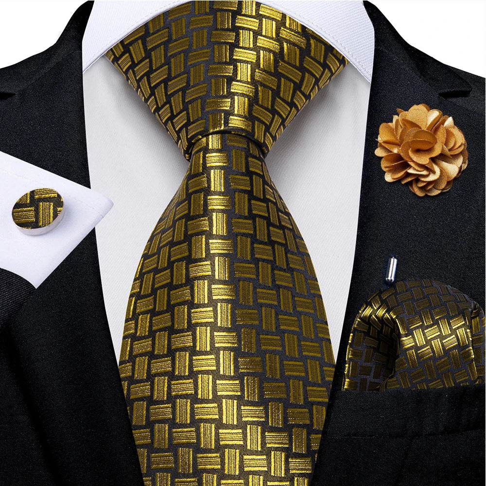 Silk Tie Sets for Men - Daring Patterns - VacationGrabs