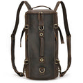 Retro Style Leather Backpack Travel Bag Men’s Motorcycle Handbag - VacationGrabs