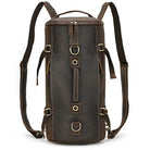 Retro Style Leather Backpack Travel Bag Men’s Motorcycle Handbag - VacationGrabs