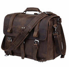 High Capacity Leather Laptop Briefcase Business Backpack - VacationGrabs