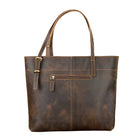 Men Women’s Crazy Horse Leather Messenger Bag Totes - VacationGrabs