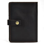 Luxury Genuine Leather Travel Wallet Card Holder Coin & Passport Pouch - VacationGrabs