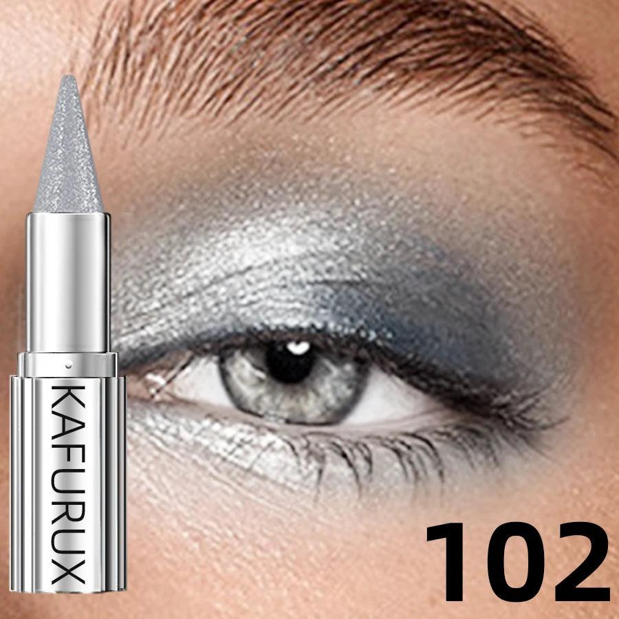 Waterproof Metallic Eyeshadow Pencil - 12 Shimmer Colors
