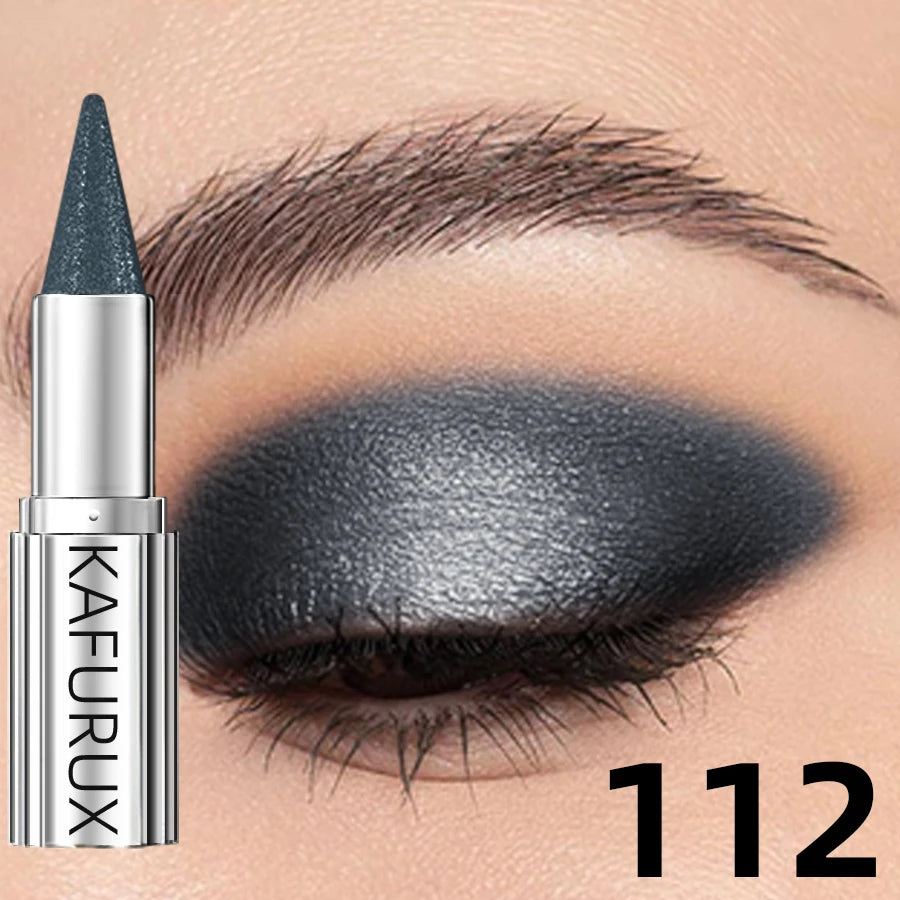 Waterproof Metallic Eyeshadow Pencil - 12 Shimmer Colors