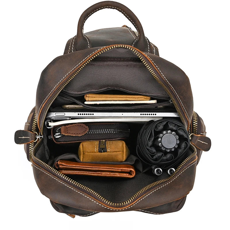 Genuine Leather Vintage Sling Bag for Men | Chest Pack